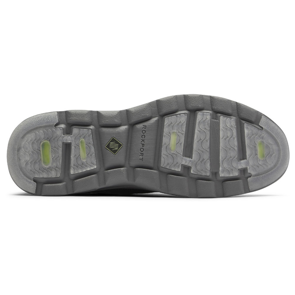 Rockport Joggesko Herre Svart - Pulsetech Plain Toe - DSVO38724